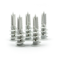 Ancres creuses en plastique de cloison sèche de mur 13*40mm ancres de cloison sèche pour le grand prix