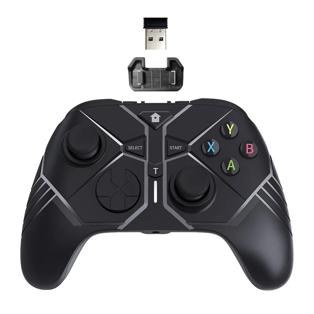 Wireless Joypad Game Controller Joystick BT 2.4GHZ For TV BOX P3 PC Android equipment Controller Programmable button