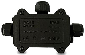 Bán Sỉ Đầu Nối Cáp 2 Chiều Chất Lượng Cao Cáp Chống Nước Chống Sét IP68 Hộp Nối Chống Thấm Nylon Nhựa PA66 - Product Image 4