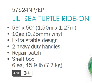 Giocattoli galleggianti INTEX 57524 piccola tartaruga marina - Product Image 6