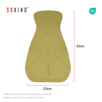 Coussin de selle de vélo rembourré haute densité personnalisé, design respirant, écologique, séchage rapide, matière Spandex/Nylon pour hommes