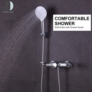 Ensemble de robinets de douche, <span class=keywords><strong>baignoire</strong></span>, salle de bain chaude <span class=keywords><strong>et</strong></span> froide murale - Product Image 2
