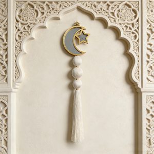 <span class=keywords><strong>Tapiz</strong></span> de Macramé Grande y Único con Estrellas y Luna, con Borlas y Espejos, Decoración de <span class=keywords><strong>Pared</strong></span> <span class=keywords><strong>para</strong></span> el Hogar, Arte Decorativo <span class=keywords><strong>para</strong></span> el Comedor - Product Image 3