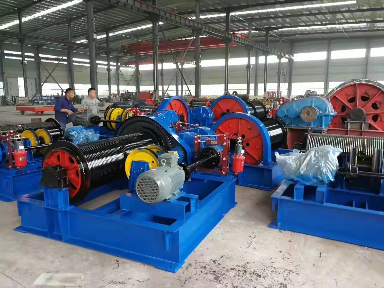 Marine Deck Tug Boat Winch Industrial Marine Shipyard Winch