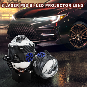 <span class=keywords><strong>Nuevo</strong></span> Faro Delantero P93 con Tres Lentes LED Láser, 80W de Alta Potencia, Lente de Proyector Bi-LED - Product Image 2