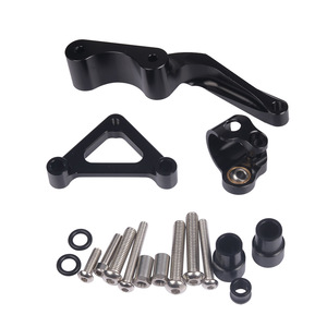 Amortisseur de direction en aluminium, support de fixation, stabilisateur, pièces de rechange pour la sécurité et le contrôle de la vitesse de course pour <span class=keywords><strong>DUCATI</strong></span> <span class=keywords><strong>Monster</strong></span> <span class=keywords><strong>696</strong></span> 796 795 1100 - Product Image 3