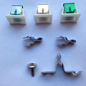 Kit de loquet et de fixation pour porte de sèche-linge Whirlpool 279570 en plastique, installation facile, pièces de rechange pour buanderie domestique - Product Image 2