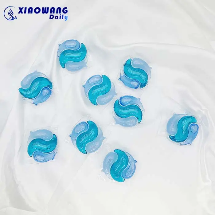 2023 Free Sample Wow 3 Chamber Detergent Pods Laundry Pods Maker Capsules Liquid For Baby Clothes