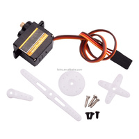 MS08MAII ES08MA II 180 Degrés Basse Tension Arduino Moteur Supports Servo Moteur Électrique Mini Arbre Servomoteur 6v pour RC Voiture Avion