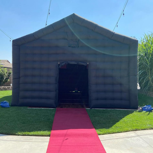 عملاقة خارجية من بولي كلوريد الفينيل قابلة للنفخ للإعلان خيمة بإضاءة ليد قوس ملهى ليلي لأنشطة الحفلات الكبيرة - Product Image 3