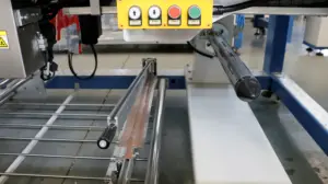 Şişelenmiş su üretim hattı ile dayanıklı ısı Shrink Film paketleme sarma makinesi