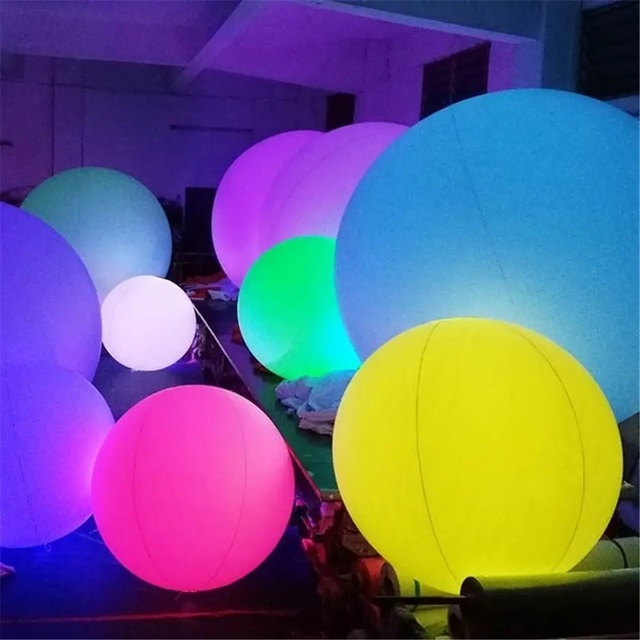 Joycabin Lot De 2 Ballons Piscine LED 40cm - Éclairage Flottant Étanche Avec Télécommande