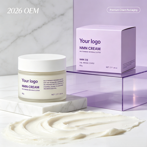 Crema Facial OEM NMN con Niacinamida Mononucleótido, Loción Facial con Etiqueta Personalizada, 60g, Cuidado de la Piel para Uso Diario - Product Image 5