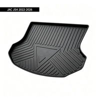 Tapis de coffre de voiture entièrement enveloppant sur mesure pour JAC JS4 2022-2026, accessoires automobiles, doublure de coffre personnalisée, tapis de protection de coffre modifié