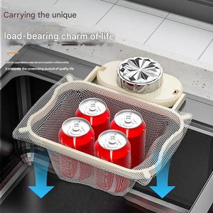 Colador de cocina grande con ventosa, de plástico ABS, duradero, apto para lavavajillas y horno, ecológico, para residuos de comida - Product Image 2