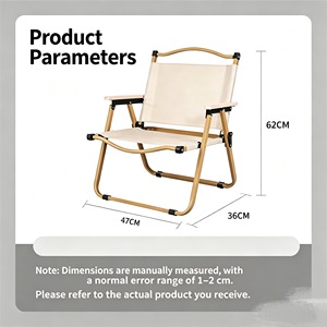 <span class=keywords><strong>Silla</strong></span> Plegable de Madera Maciza Moderna, Portátil, Ligera y Cómoda con Reposabrazos para Exteriores, <span class=keywords><strong>Playa</strong></span>, Picnic, Pesca, Jardín, Patio - Product Image 6