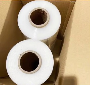 Película de Protección LLDPE Transparente de Buena Calidad, 45 cm, 20 micras, Película Estirable para Envolver y Empacar - Product Image 6