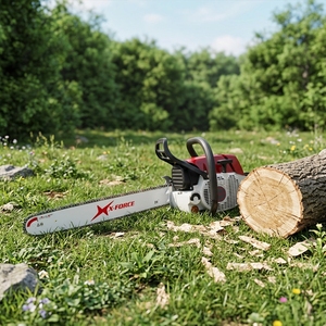 Tronçonneuse à essence X-FORCE 20 pouces 52cc, tronçonneuse à essence 2 temps pour la coupe du bois et l'abattage des arbres - Product Image 6