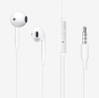 Écouteurs professionnels vivo XE160 originaux de haute qualité, intra-auriculaires à tête ronde, compatibles Type-C, fabriqués en Chine