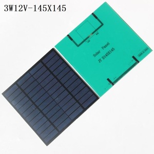 Tablero de batería de epoxi laminado de varios tamaños 1,5 W-6W 12V Panel solar pequeño <span class=keywords><strong>Sunpower</strong></span> Cell - Product Image 4