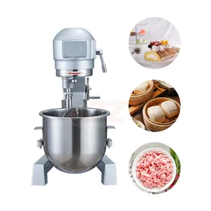 30L Commercial Bakery Bread Stainless Steel Stand Planetary Stuffing Flour Dough Food Mixer Egg Milk Cream Whipping Machine