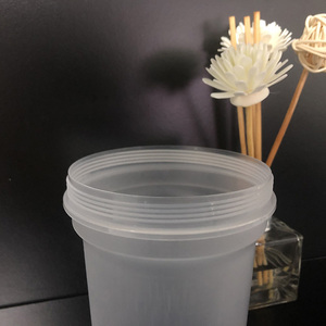 100ml Petite tasse à pouding en plastique Contenants ronds en plastique pour crème glacée au yaourt - Product Image 6