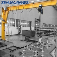 Grue à flèche industrielle pour le levage en atelier et sur ligne de production