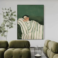 Peinture décorative numérique minimaliste moderne pour salon, entrée, murale, hôtel, usage professionnel