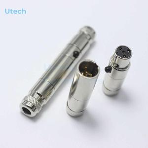 4 pin <span class=keywords><strong>mini</strong></span> <span class=keywords><strong>XLR</strong></span> conector de metal - Product Image 1