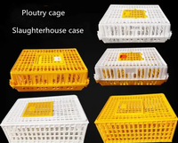 Machine à laver automatique de cage à palettes en plastique pour la cuisson des aliments de volaille propre aux oeufs