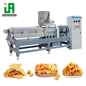 Línea de Extrusión de Snacks Fritos Premium: Fabrica Aros de Maíz Inflado, Snacks de Pescado Crujientes, Rollos de <span class=keywords><strong>Pizza</strong></span>, Sazonadores para Freír y Empaques - Product Image 1