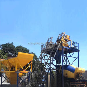 Planta de Hormigón Premezclado de 50m3/h, Planta Móvil de Dosificación y Mezcla con Mezcladora JS3000, Control Automático, Precio de Fábrica en China - Product Image 5