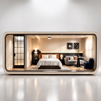 Tiny House Apple Cabin Maison Préfabriquée Moderne Pod de Glamping Bureau de Jardin Studio Airbnb Annexe ADU Boutique Villa