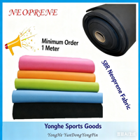 Tissu en polyester enduit de néoprène antidérapant à faible élasticité pour housses de siège Rouleau de sublimation avec aspect tissé Unicolor Premium