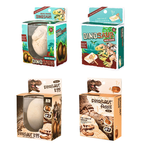 Excavation géologique <span class=keywords><strong>d</strong></span>'œufs <span class=keywords><strong>de</strong></span> dinosaures, module <span class=keywords><strong>fossile</strong></span> pour enfants, tige éducative précoce, bricolage, jouets du monde des dinosaures - Product Image 6