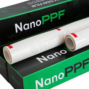 Hot <strong>Selling</strong> TPU Protection Film Hydrophobic High Glossy NanoPPF Brand Factory 7.5 8.5mil Air Release Transparent <strong>Car</strong> Body Film - Product Image 6