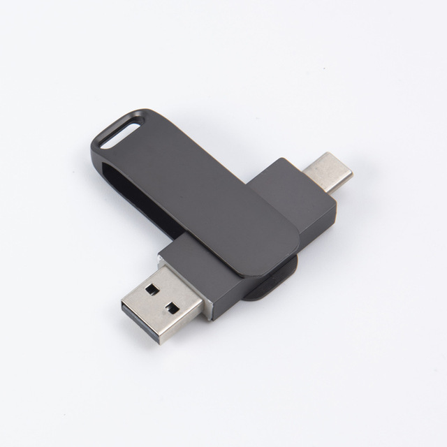Super Speed 1TB 512GB 128GB Type-C USB Flash Drive Pen Drive Smart Phone Memory Mini USB Stick USB-C 3.1 Dual Double Plug