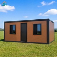 Maison portable pliable, conteneur modulaire, maison conteneur pliable avec patio, conteneur pliable de Chine