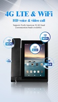 Call Smart Android 13 4 Go + 64 Go 4G LTE Téléphone vidéo avec carte SIM avec poignée magnétique et conception sans fil