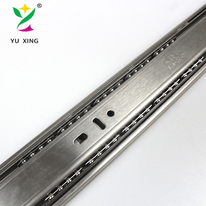 Yuxing 304 Thép Không Gỉ Đường Ray Đóng Mềm <span class=keywords><strong>Undermount</strong></span> Tủ Ngăn Kéo Kính Thiên Văn Kênh Ngăn Kéo Trượt - Product Image 5