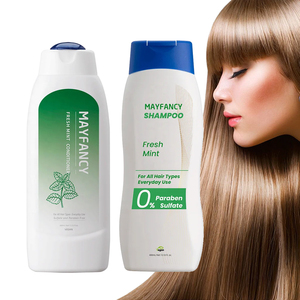 Set Famiglia Shampoo e Balsamo alla Menta <span class=keywords><strong>Botanica</strong></span> Rinfrescante con Estratto di Menta, Antiforfora, Lenisce il Cuoio Capelluto Pruriginoso, Senza Solfati - Product Image 1