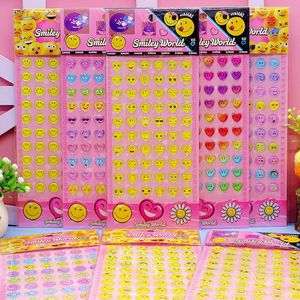 Nuevas pegatinas de diamantes 3D con cara sonriente XY-034, de dibujos animados para niños, para caras tristes, de PVC, papel, modernas y minimalistas - Product Image 1