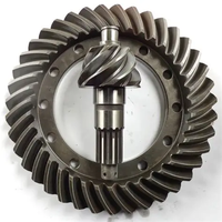 Pignon et Couronne Différentiels Spirales de Haute Qualité, Vente Directe Usine, Engrenage Conique 10 DENTS pour DongFeng EQ1061 6*37 7*38 8*39
