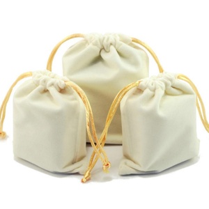 Bolsa y Estuche para Joyería de Terciopelo Ecológico y Duradero con Cordón de Seda, Bolsa para Accesorios de Pendientes, Embalaje de Regalo al por Mayor - Product Image 2