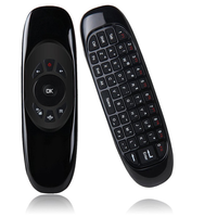 تصنيع OEM مخصص Air GHz C120 ماوس لاسلكي صغير طائر مع لوحة مفاتيح عالمية تلفزيون جهاز تحكم عن بعد