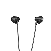 Écouteurs semi intra-auriculaires magnétiques filaires de type C
