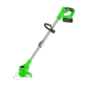 DC12V-BC02 21V Rechargeable Battery Cordless Brush Cutter Electric Grass Trimmer Garden Weed Wacker