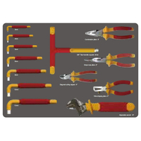 SmartSafe TT116 Kit de réparation de véhicule à énergie nouvelle de 116 pièces-Outils essentiels pour l'entretien des véhicules électriques