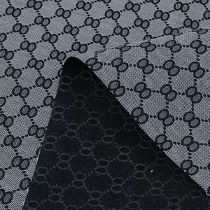 Nhà Máy Trực Tiếp 10Oz 100% Cotton Jacquard Denim Vải Không-Căng Selvedge Trong Nâu Màu Hồng Than - Product Image 3