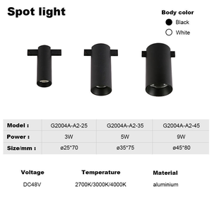 Rail magnétique pour éclairage <span class=keywords><strong>LED</strong></span> 48V ultra-fin 5mm pour l'éclairage domestique et commercial - Product Image 2
